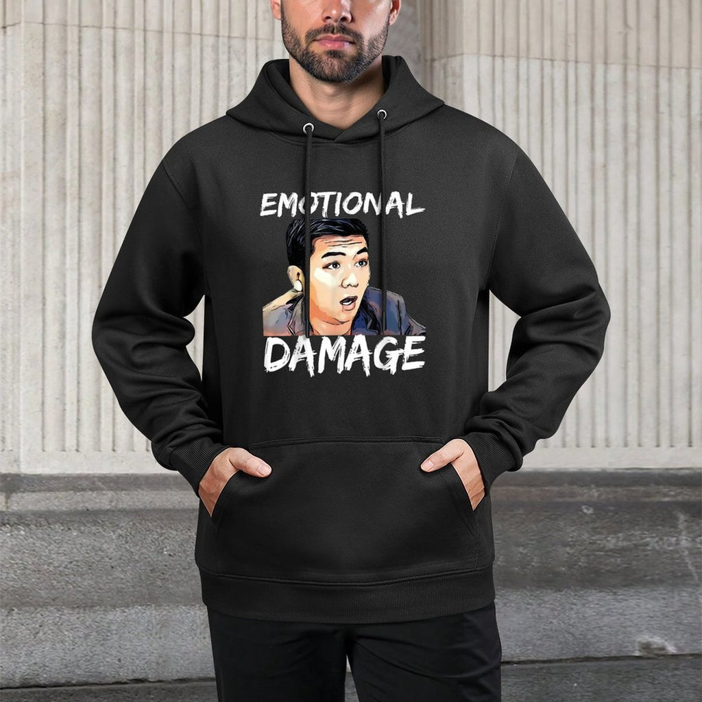 Funny Emotional Damage Sarcastic Meme, The Asian Guy Relaxed Fit Hoodie