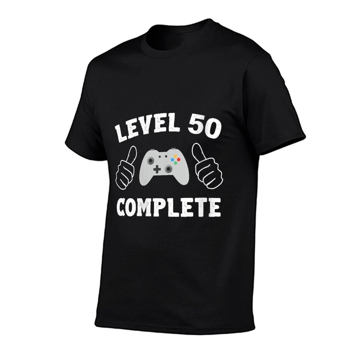 Womens Level 50 Complete Gamer Celebrate 50th Birthday Wedding  Easy-care T-Shirt