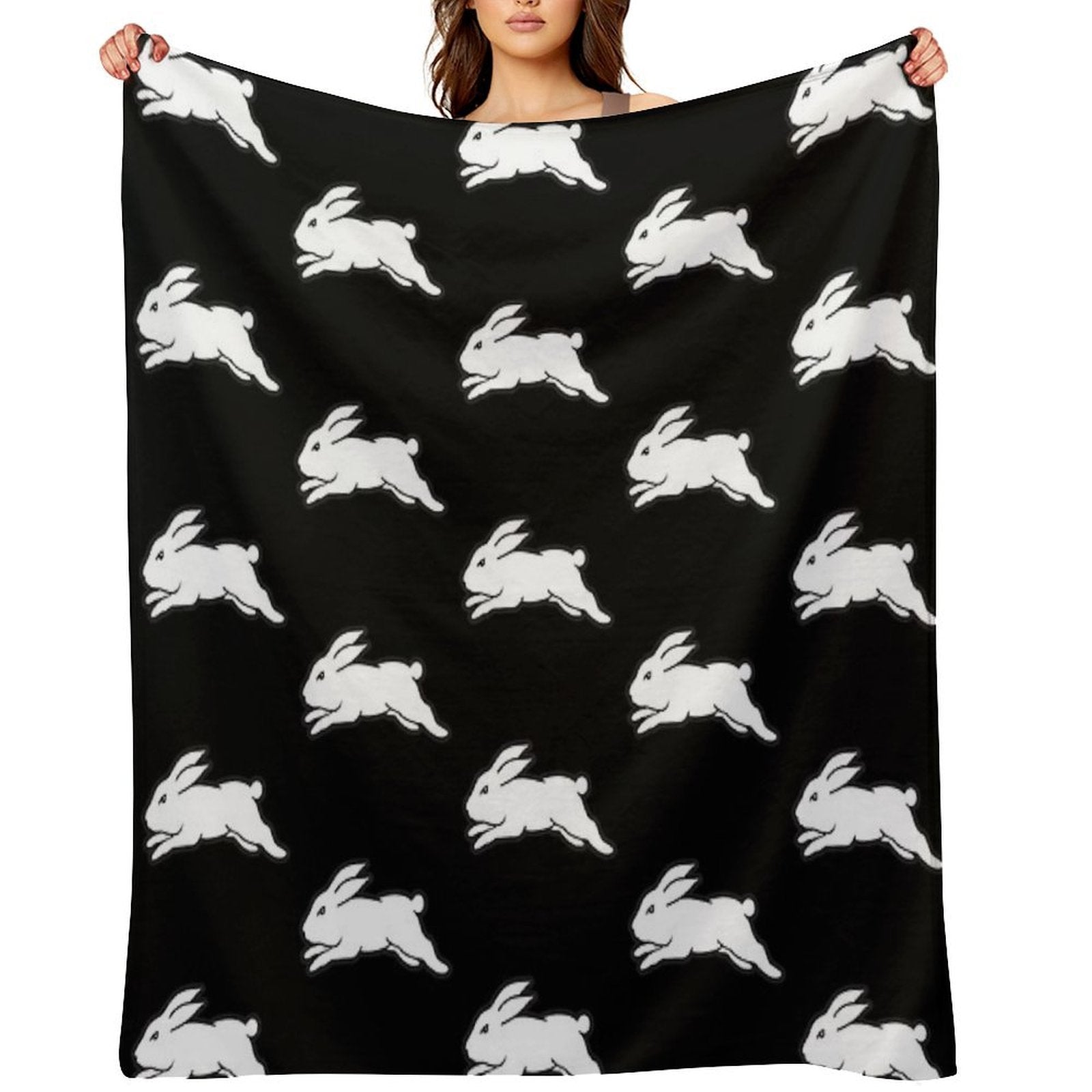 Reggie-Rabbitohs Durable Throw Blanket