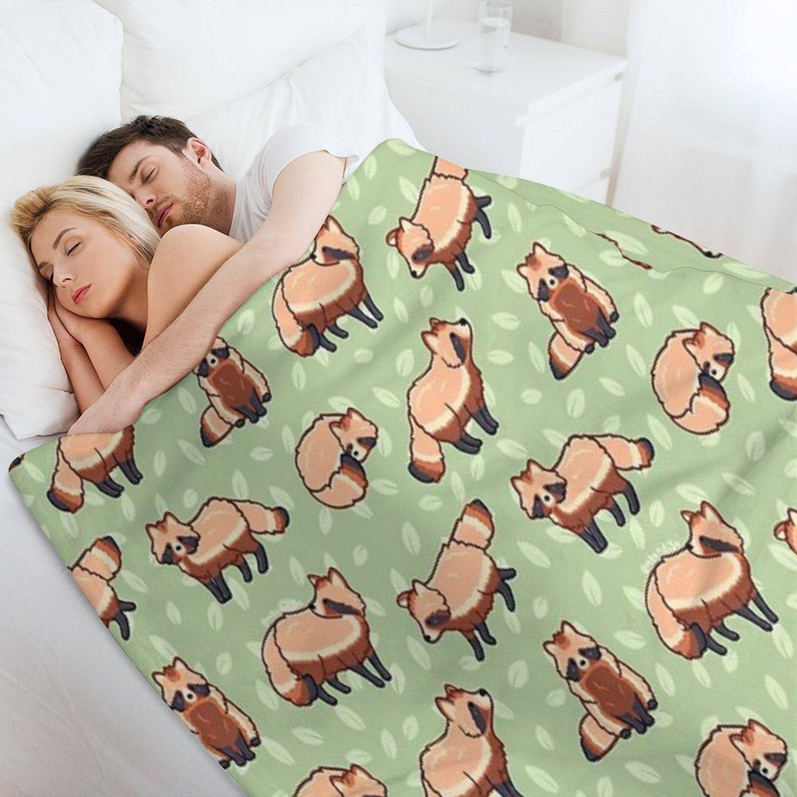 Tanuki Versatility Throw Blanket