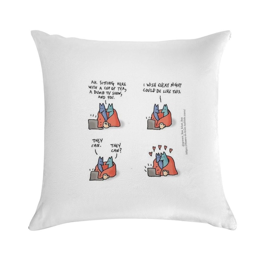 Every Night Soft Decorative Cover Throw Pillow