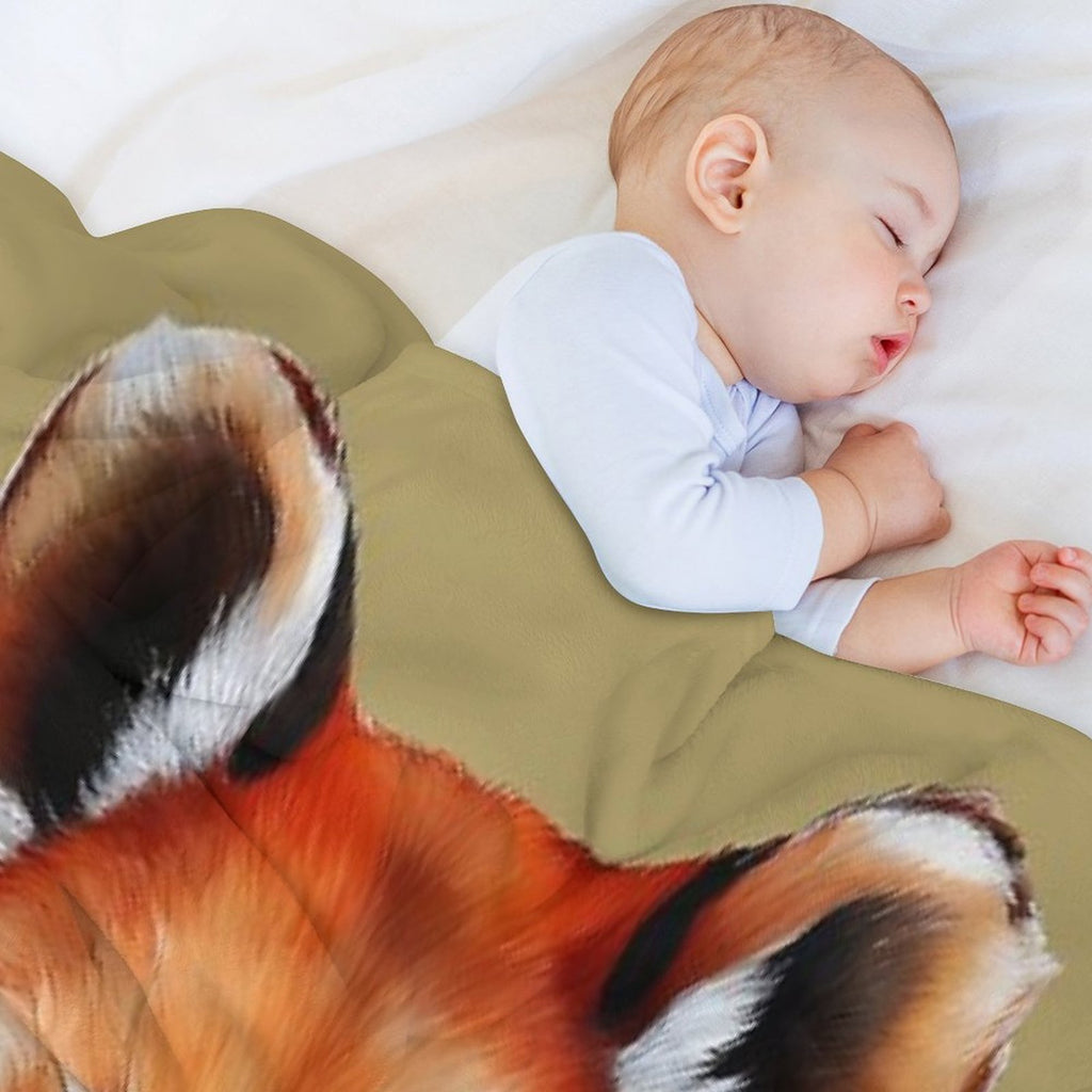 Red Panda - MY ZOO Collection Travel-friendly Throw Blanket
