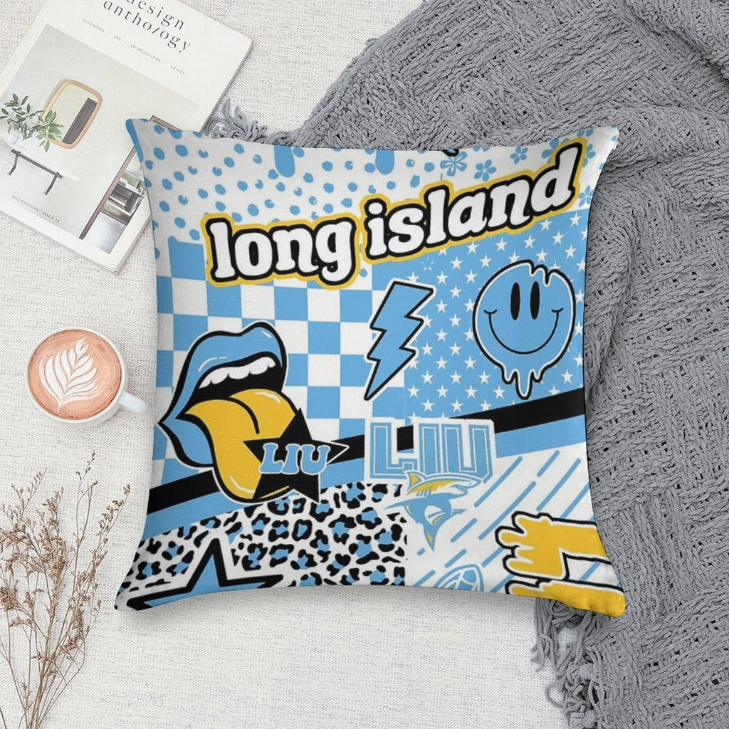 Long Island Soft Decorative Cover Throw Pillow