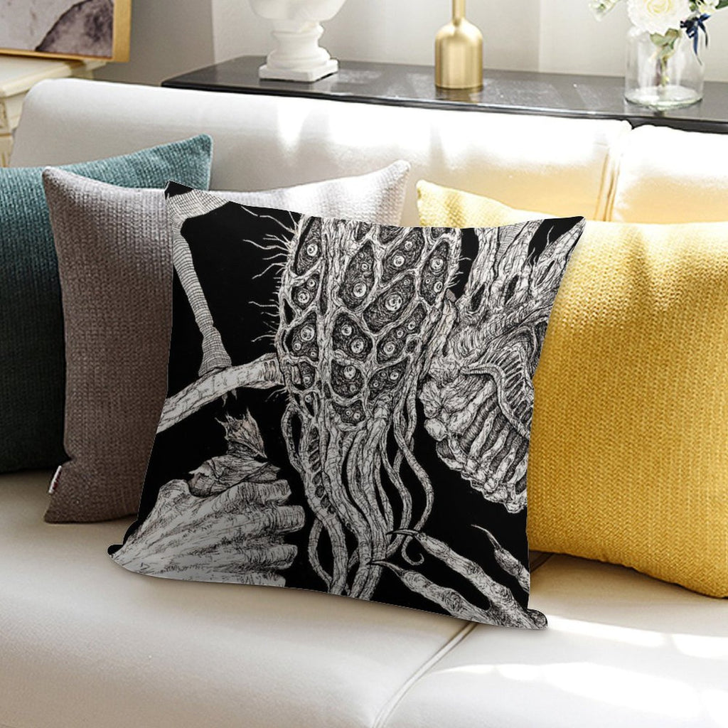 Oh Amygdala Soft Skin-Friendly Throw Pillow