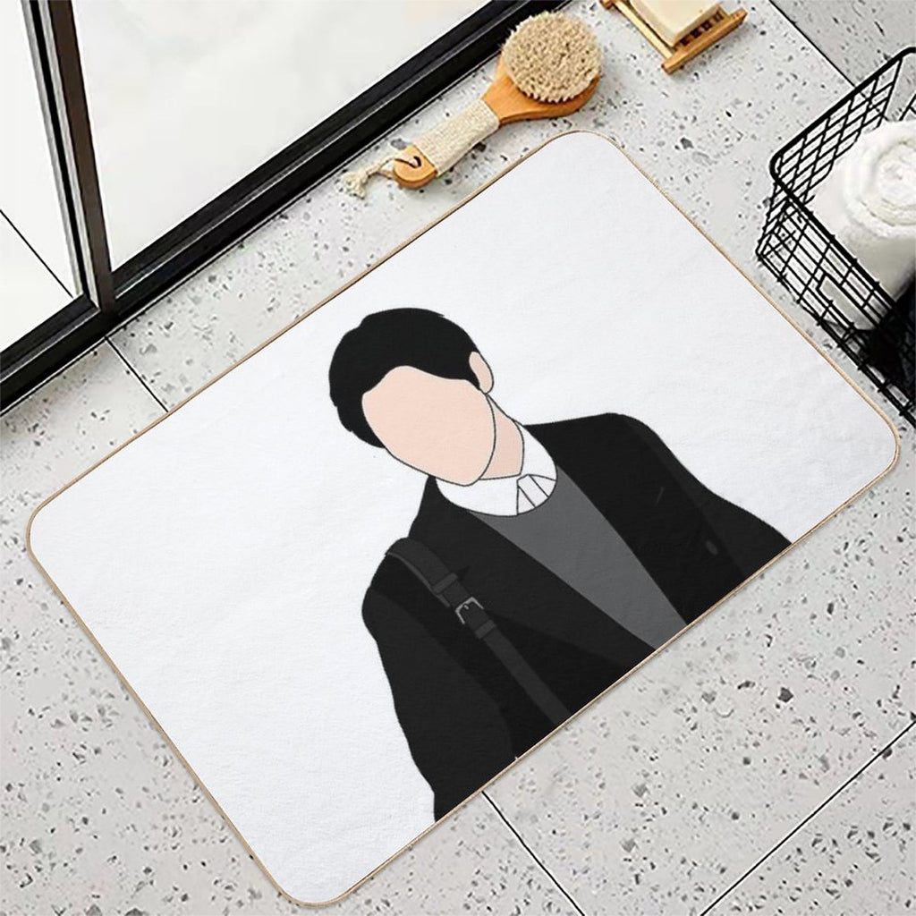 XO Kitty  Min Ho No English  Slip-Resistant Bath Mat