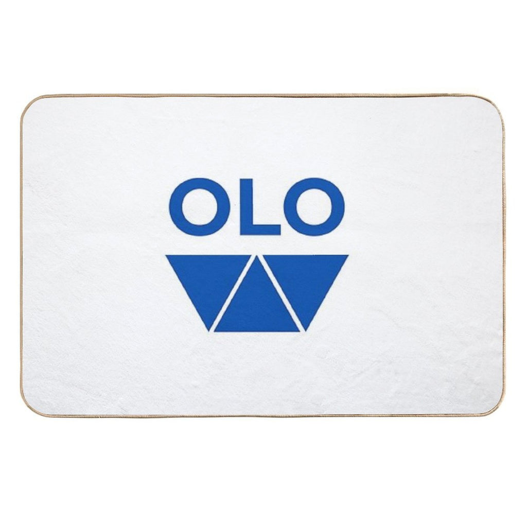OLO Logo (Blue)  Toxin-Free Bath Mat
