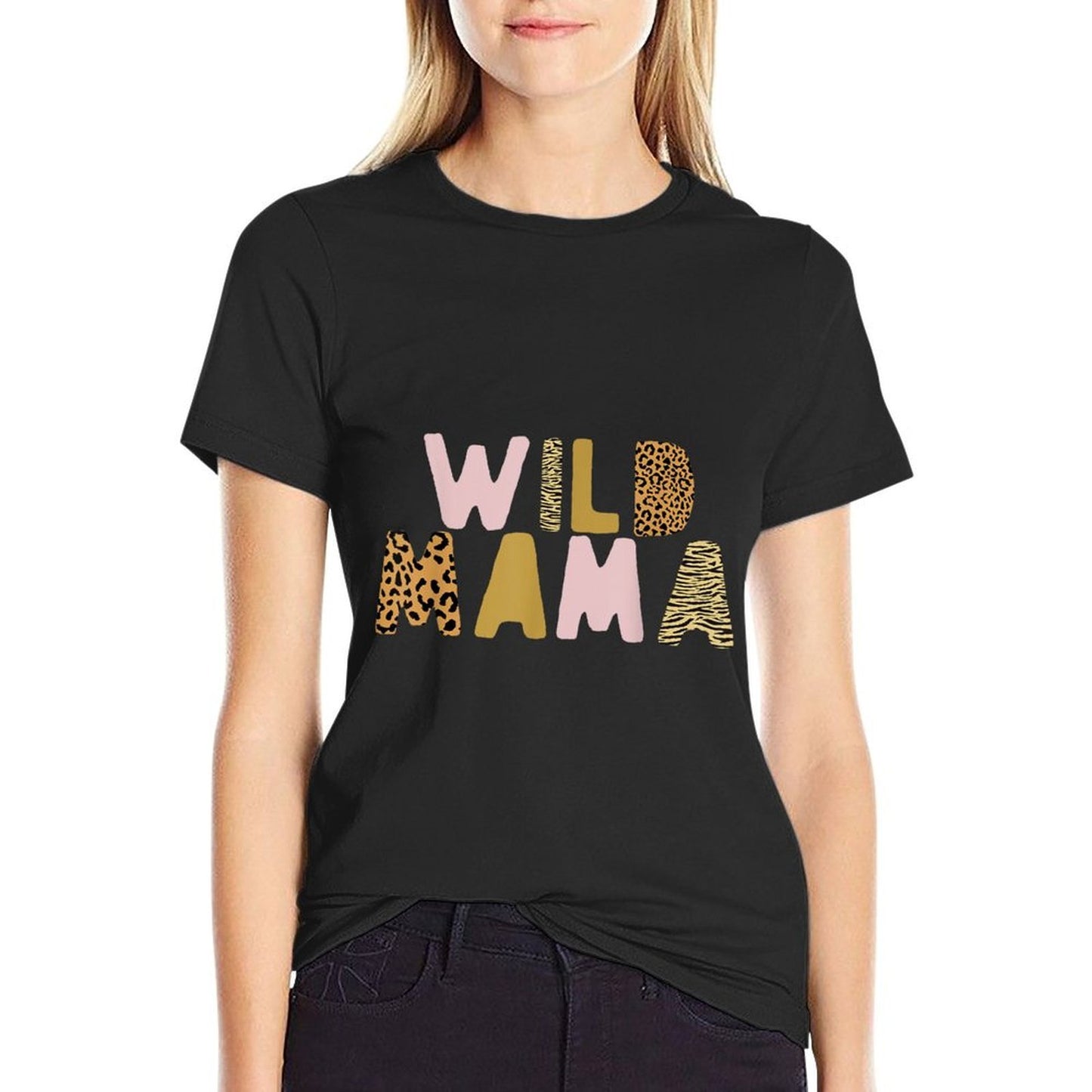 Wild Wild Mama Two Wild Birthday Outfit Zoo Birthday Animal  Eco-friendly Material T-Shirt