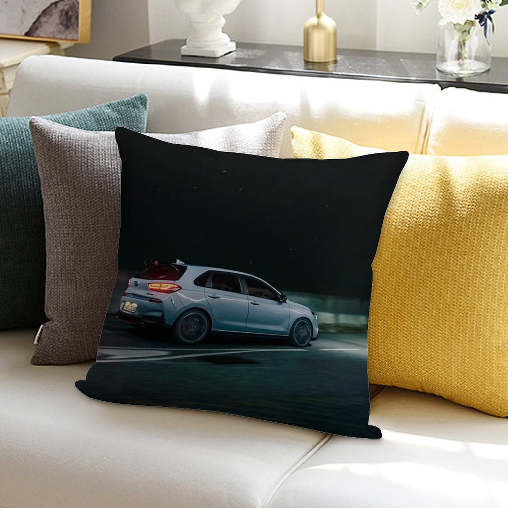 Hyundai I30N Soft Skin-Friendly Throw Pillow