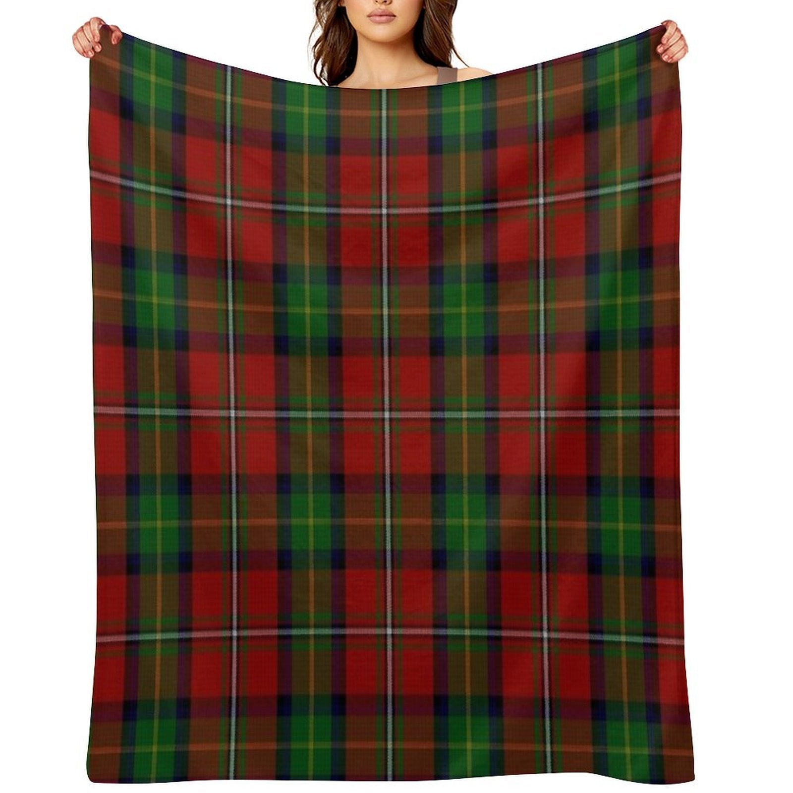 Boyd Clan Tartan (High Res) Multi-functional Throw Blanket