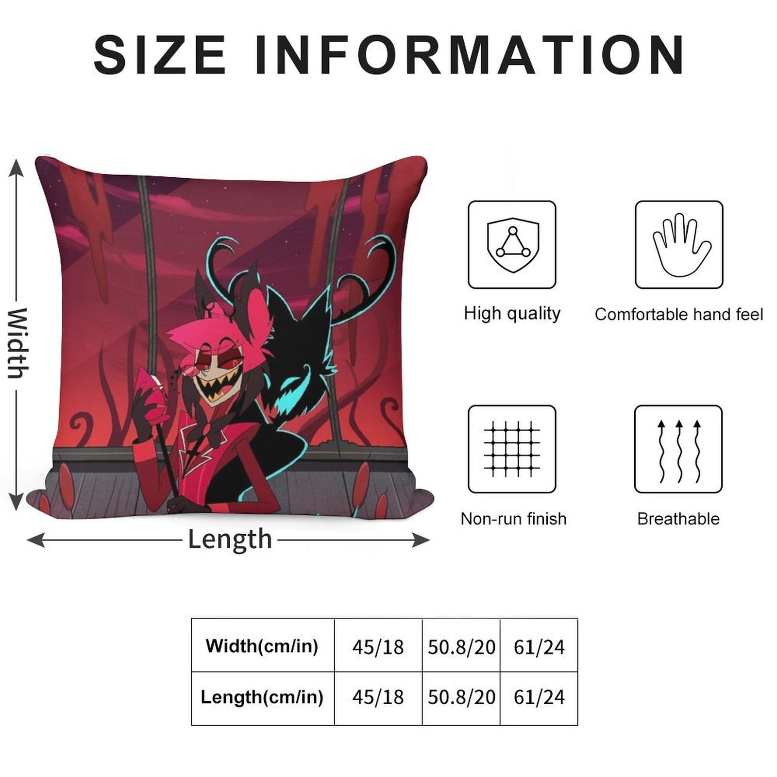 Alastor And His Shadow Soft Gift Ready Throw Pillow