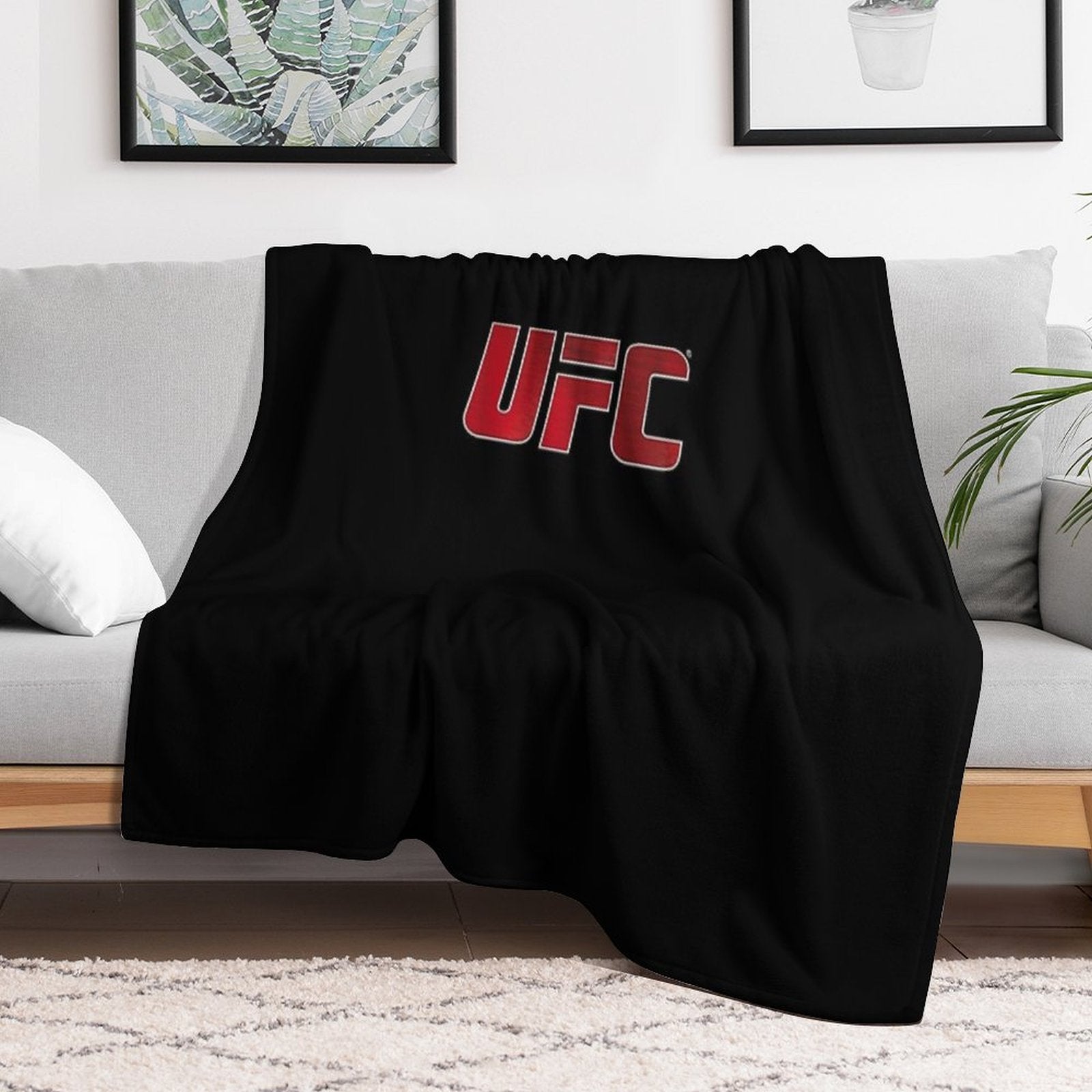 UFC MMA Comfort Throw Blanket