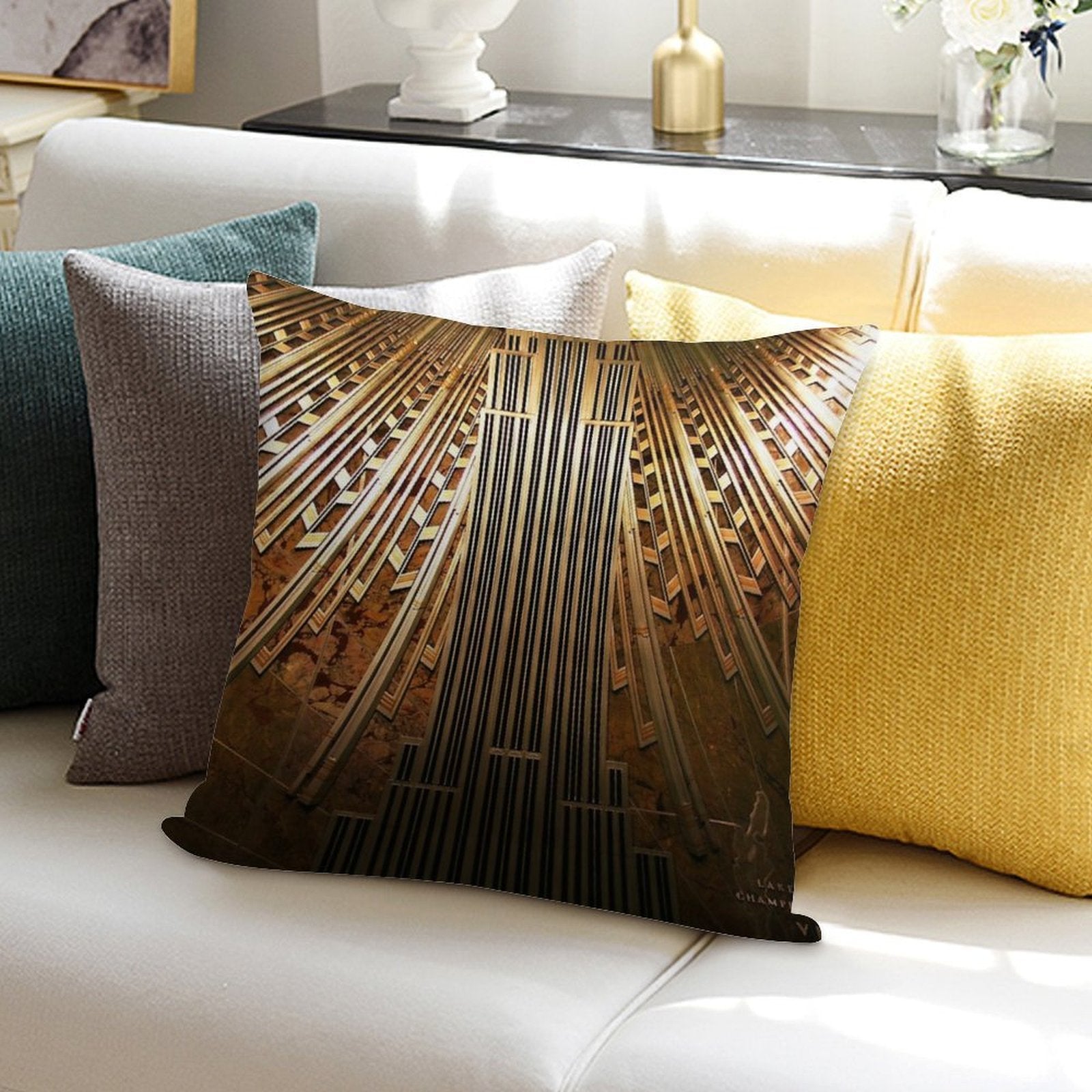 ESB Lobby Soft Gift Ready Throw Pillow