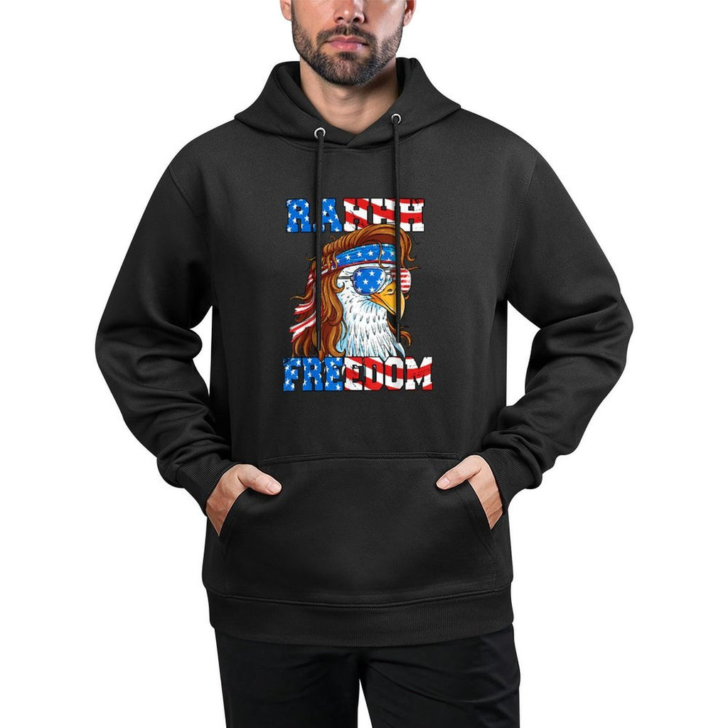 Rahhh Freedom Eagle 4th of July American Usa Meme Unisex Design Hoodie