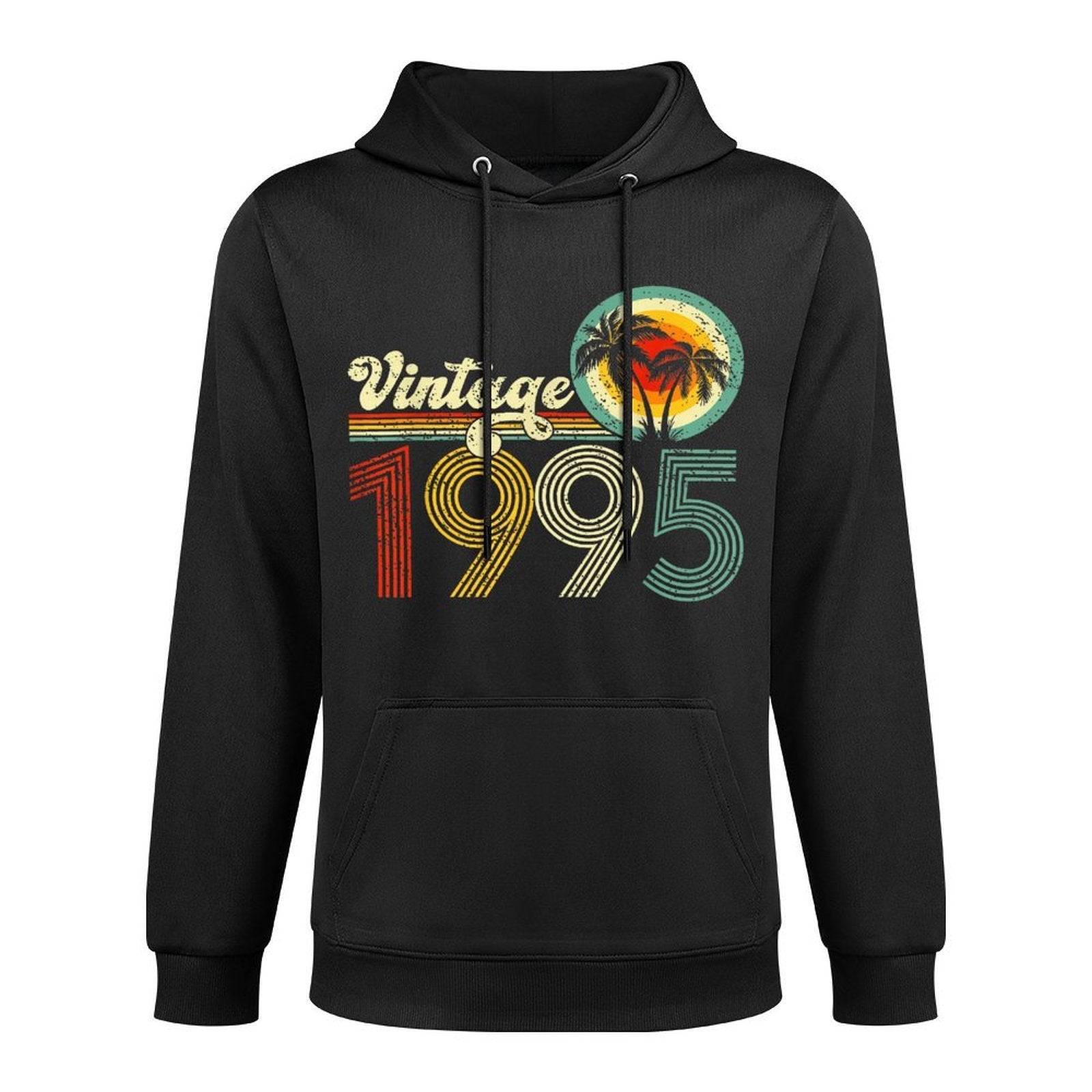 30 Years Old Gifts Vintage Born In 1995 Retro 30th Birthday Moisture-Wicking Hoodie