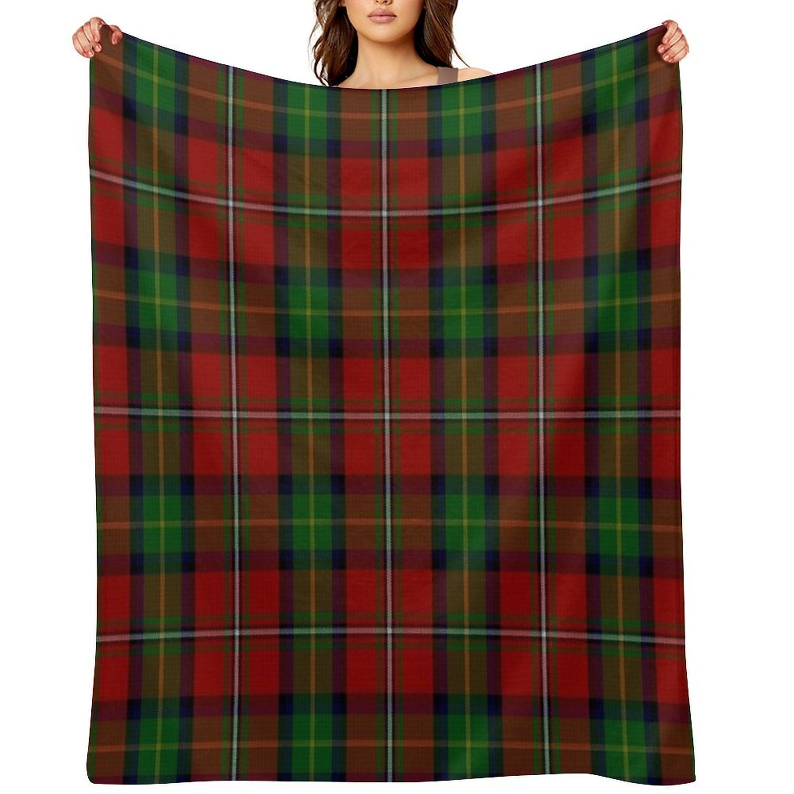 Boyd Clan Tartan (High Res) Multi-functional Throw Blanket