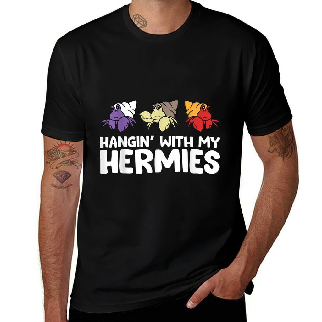Funny Hermit Crabs Lover Gifts Hermit Crab Owner - Black, Small - Casual Humorous Pet - Unisex-Hermit Crab Lovers  Moisture-wicking T-Shirt