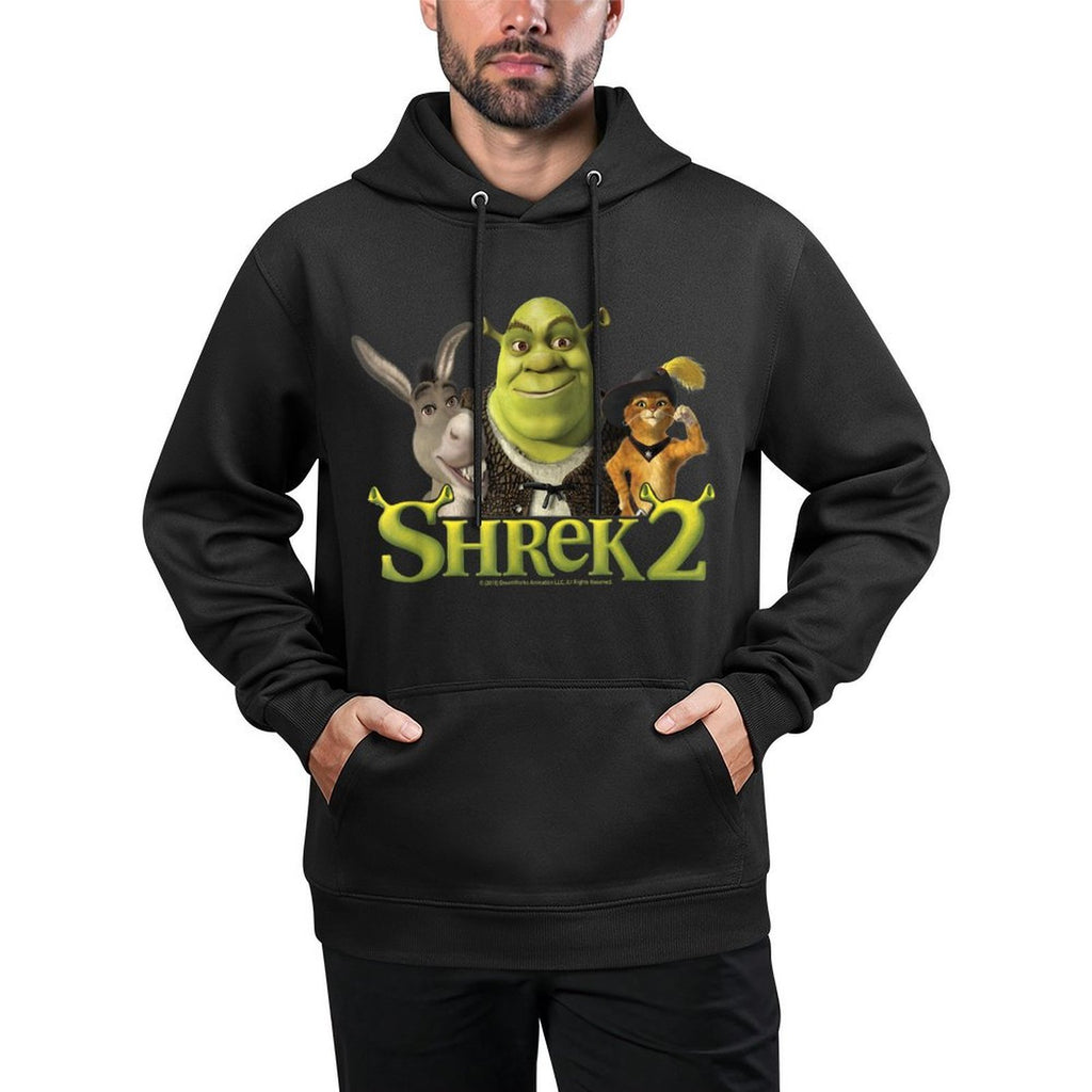 Shrek 2 Donkey & Puss In Boots Best Friends Durable Construction Hoodie