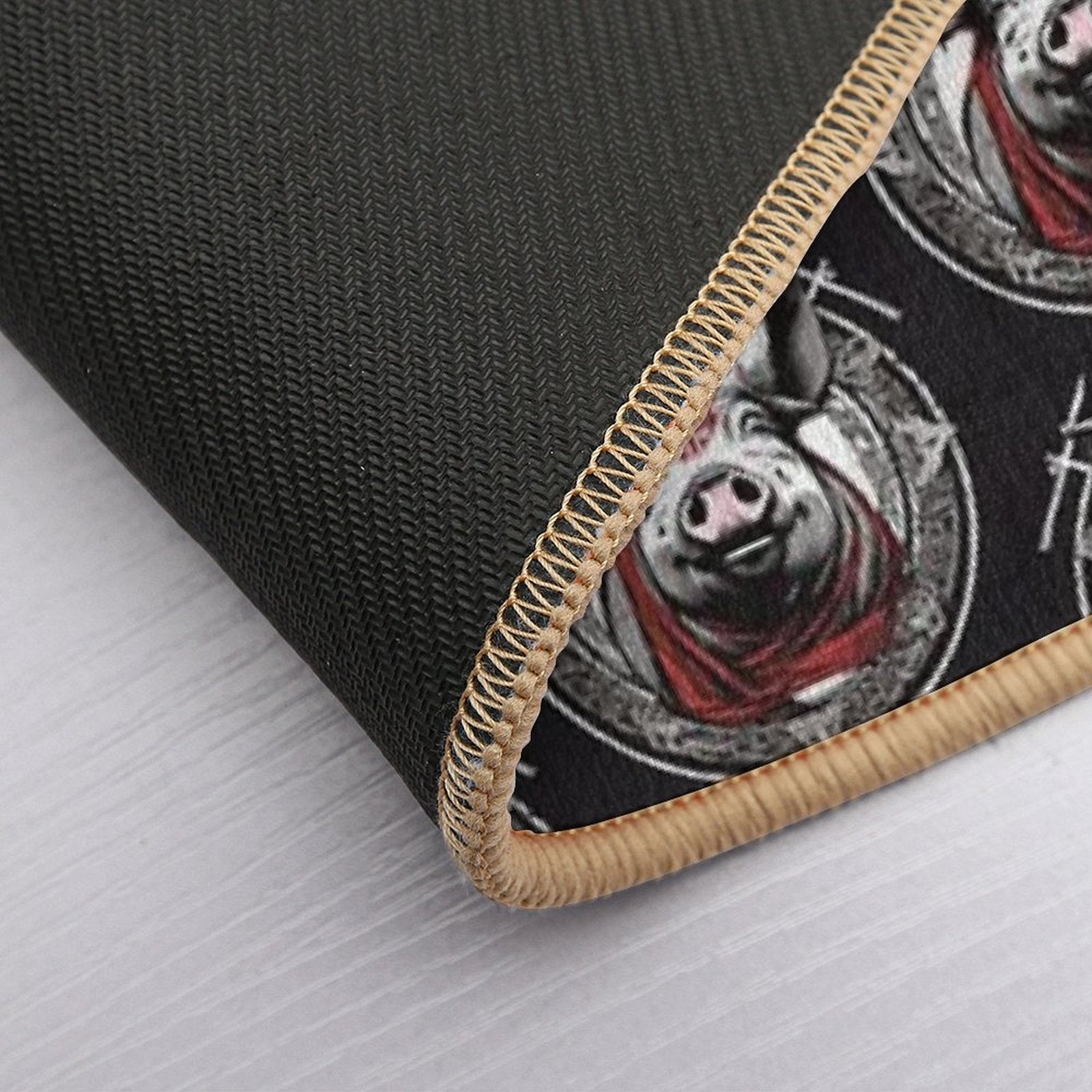 BLOOD PIG CREST  Toxin-Free Bath Mat