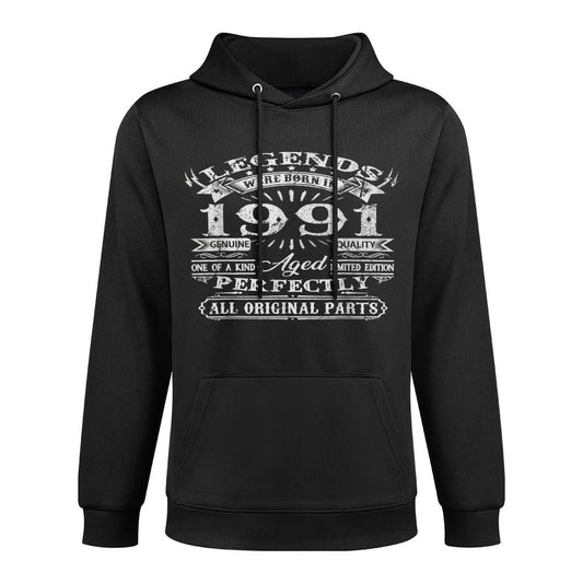 30 Years Old Gifts Legend Were Born In 1991 30th Birthday Casual Wear Hoodie