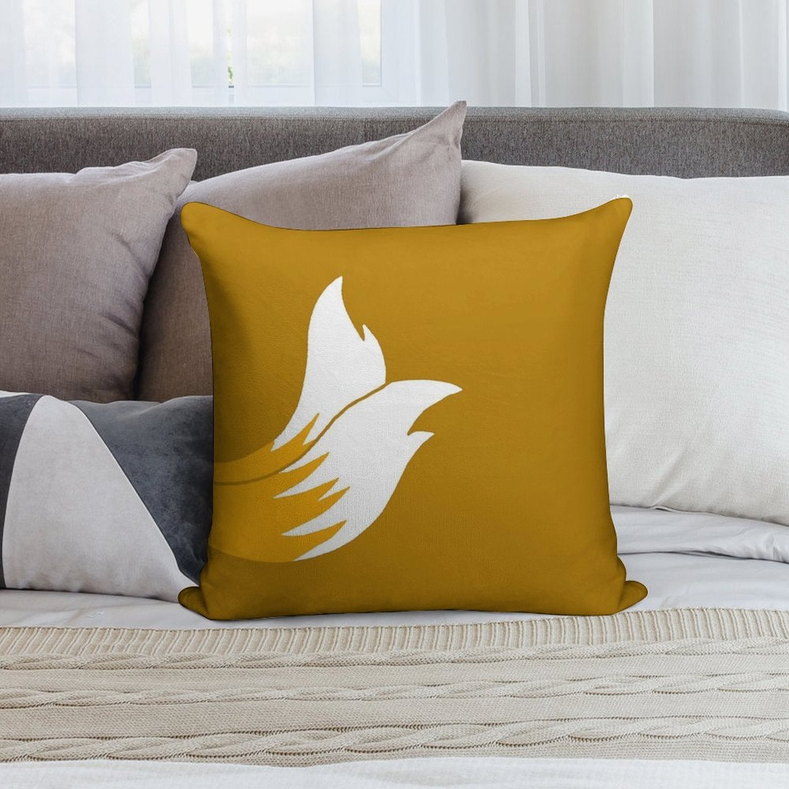 Miles 'Tails' Prower Soft Easy Maintenance Throw Pillow