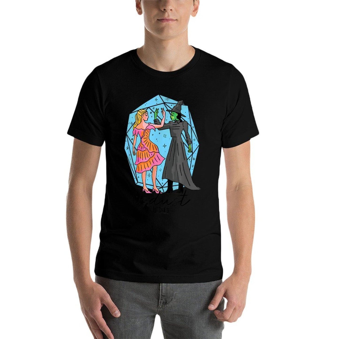 Wicked Glinda & Elphaba Ozdust  Wrinkle-resistant T-Shirt