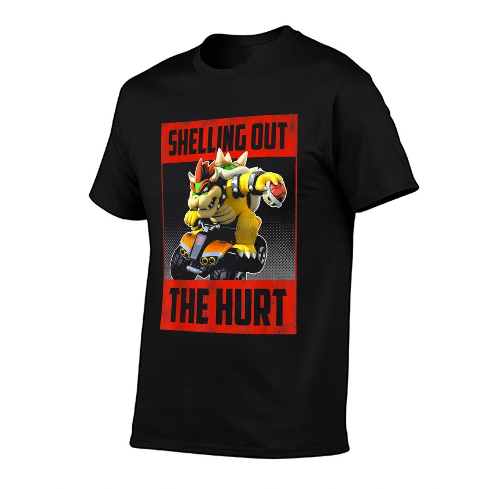 Mario Kart Bowser Shelling Out The Hurt Graphic  Trendy Pattern T-Shirt