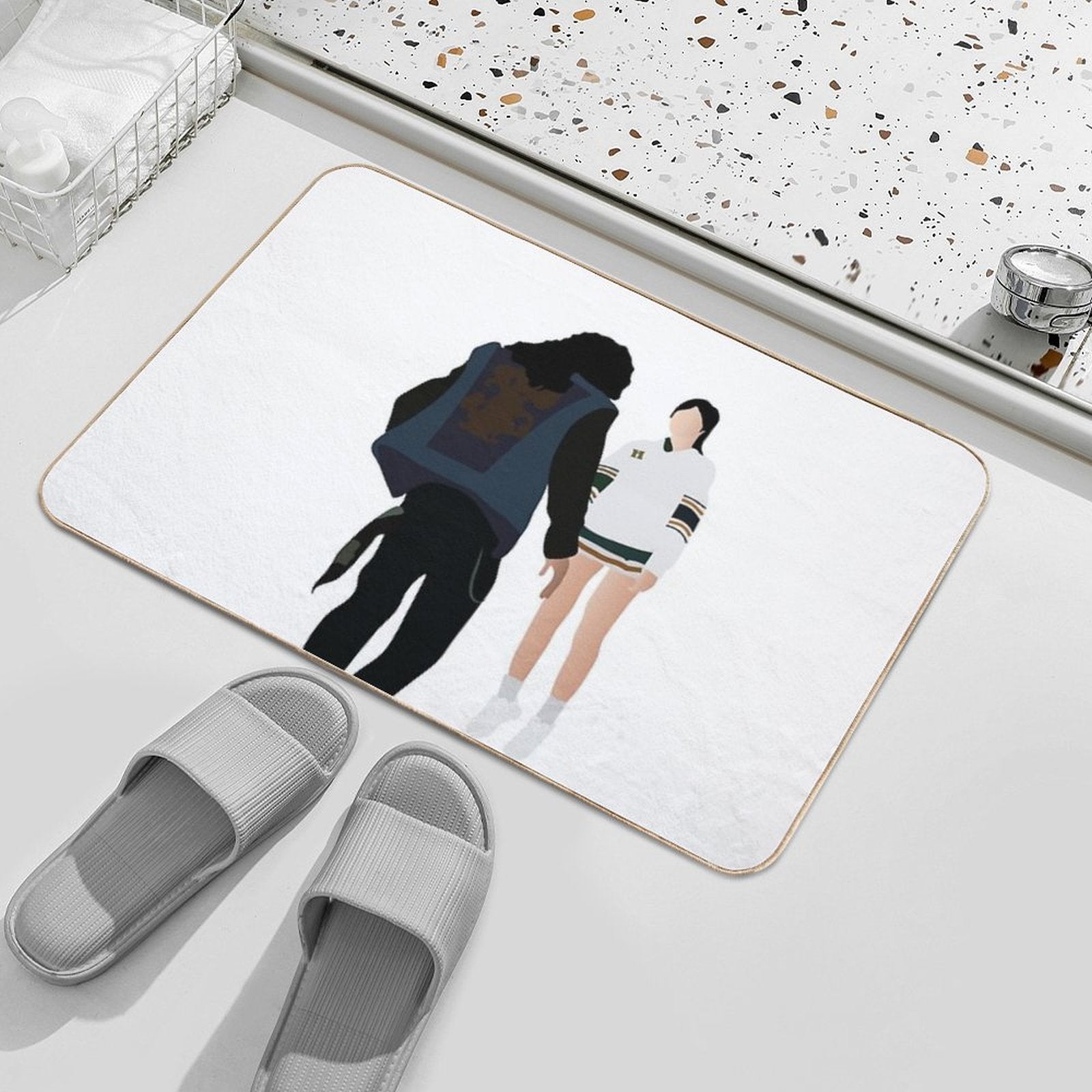 Stranger Things  Chrissy Wake Up  Pet-Safe Bath Mat