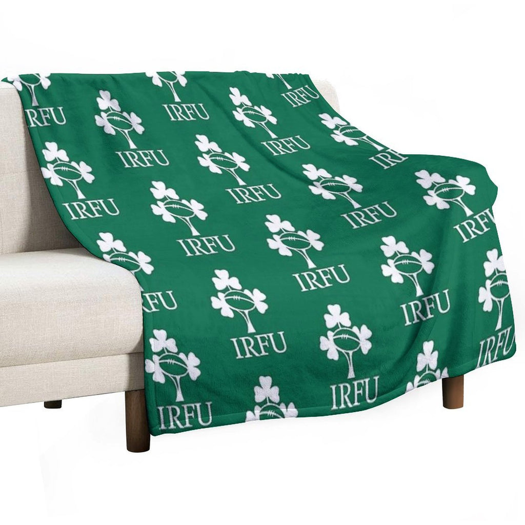 IRELAND RUGBY UNION-IRFU Lightweight Throw Blanket