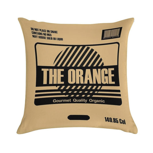 The Orange Metal Gear Solid Snake Box Soft Home Decor Throw Pillow