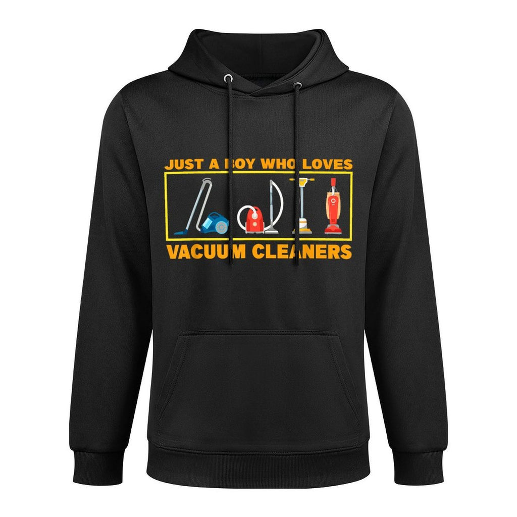 Just A Boy Who Loves Vacuum Cleaners Relaxed Fit Hoodie