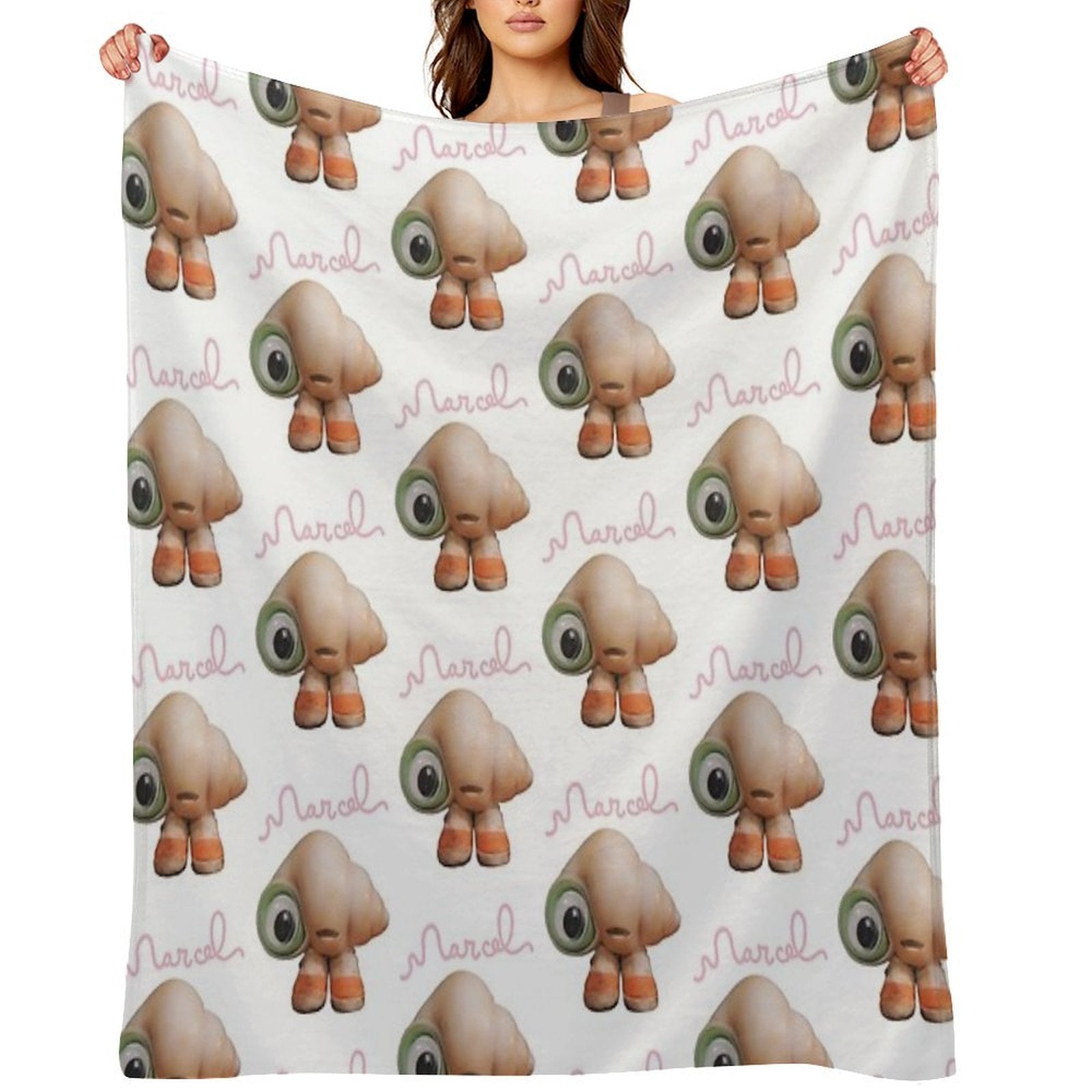 Marcel The Shell with Shoes On Live Action Anti-pilling Throw Blanket