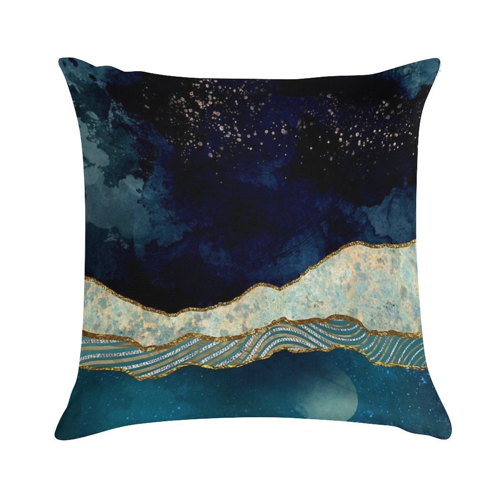 Indigo Sky Soft Multiple Sizes Throw Pillow