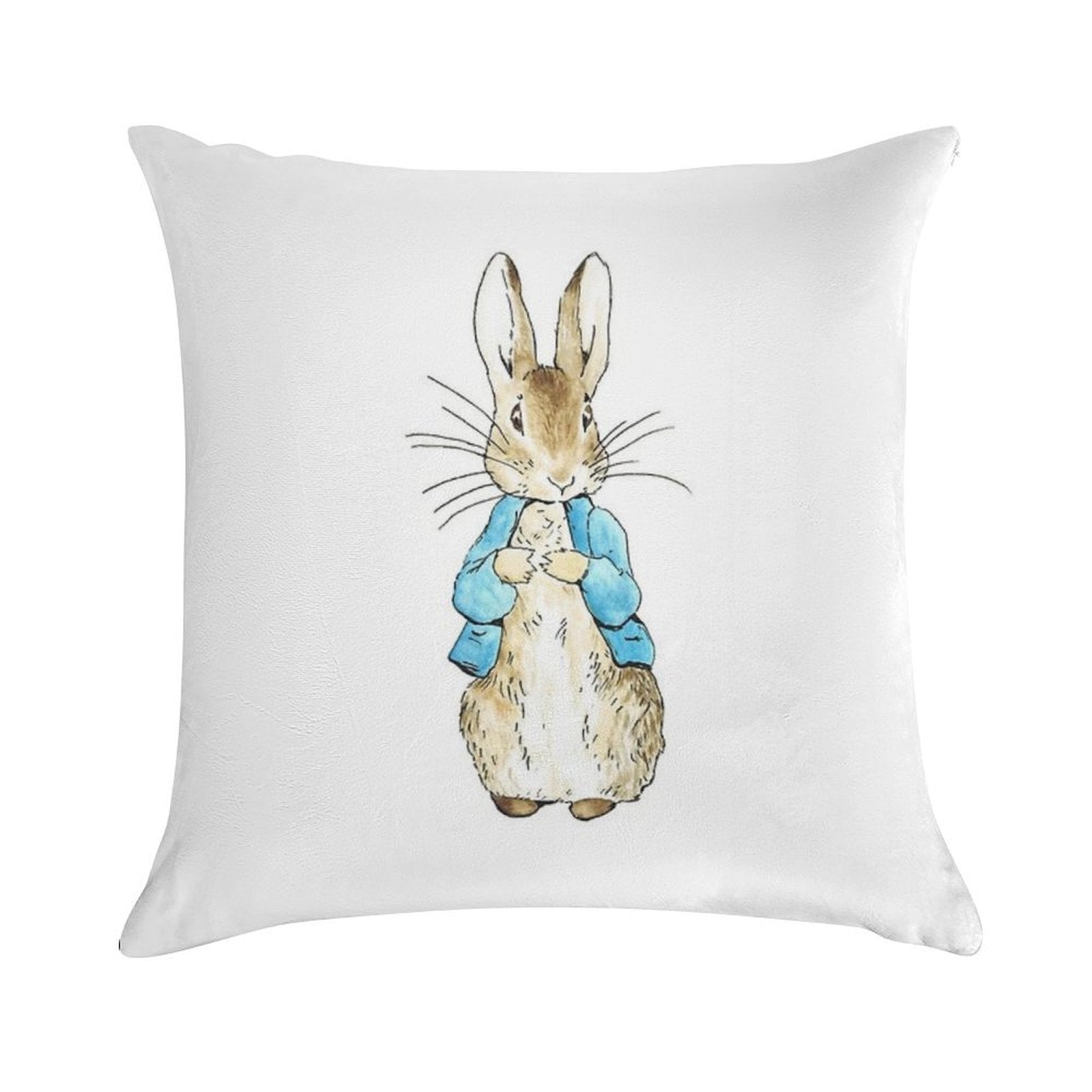Peter Rabbit - Beatrix Potter Soft Anti-Pilling Throw Pillow