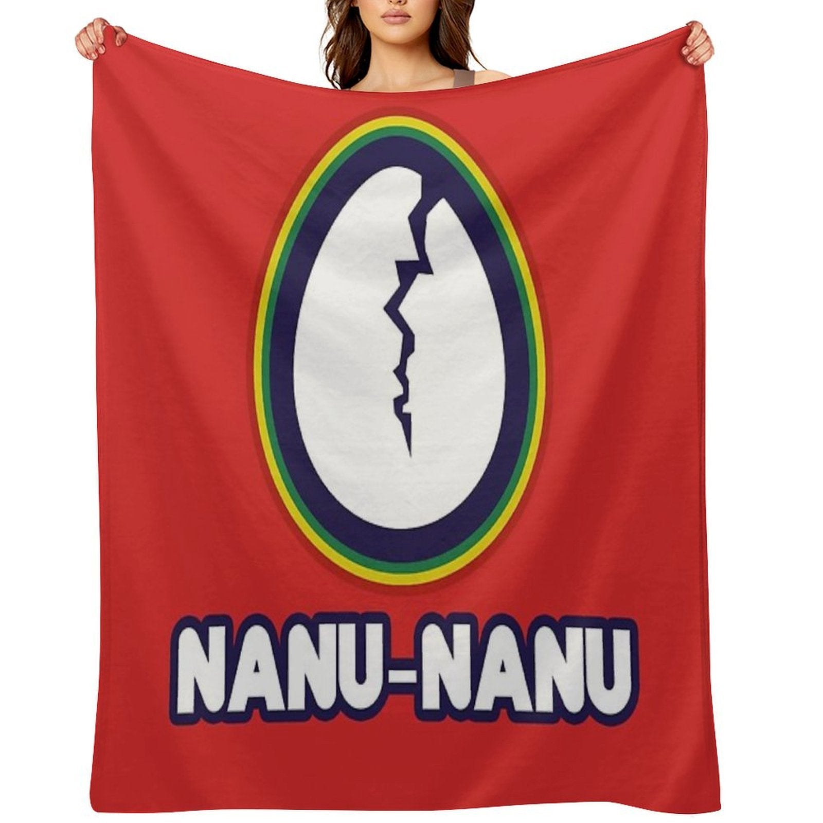 NANU-NANU! Plush Throw Blanket
