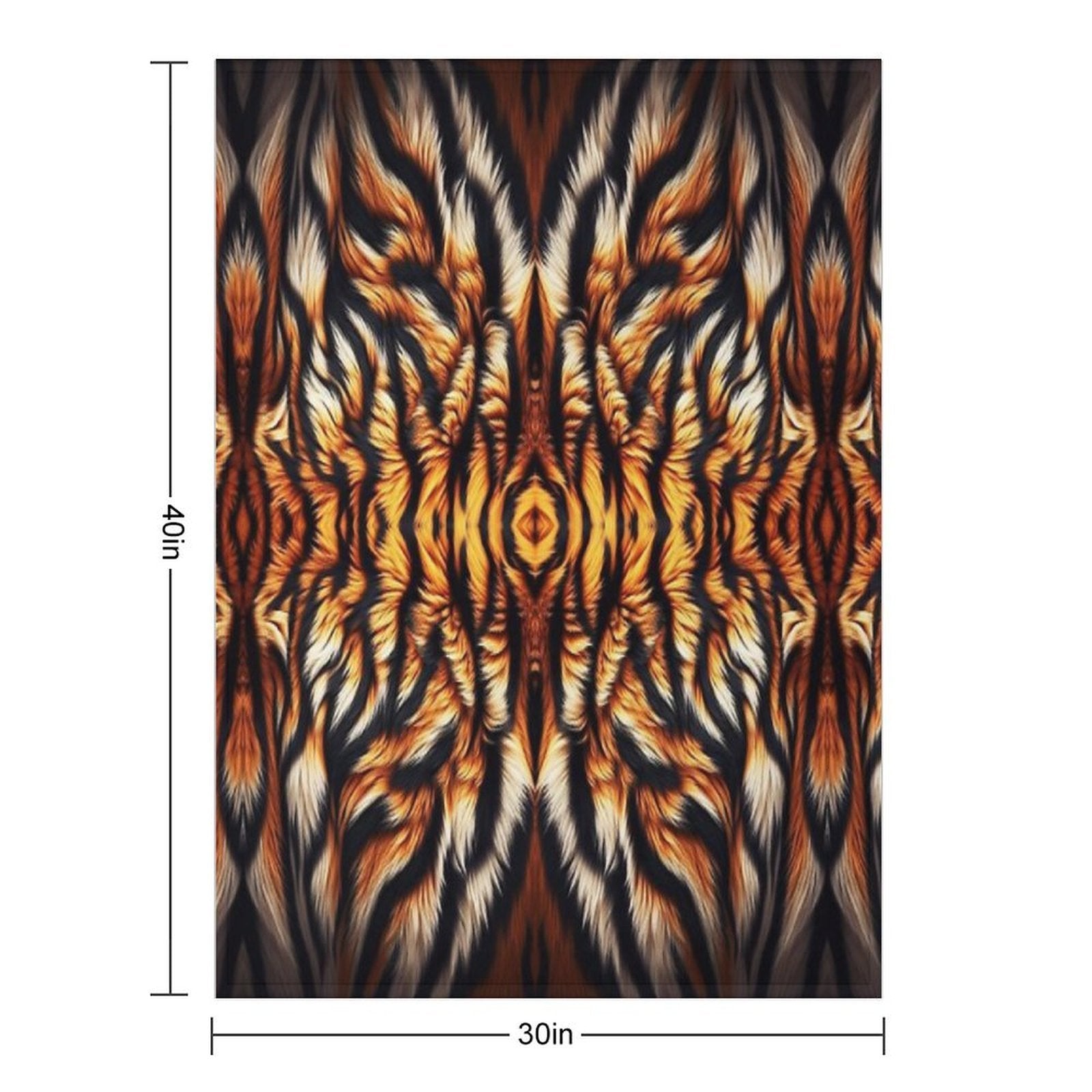 Pattern 670,animal Patterns Premium Throw Blanket
