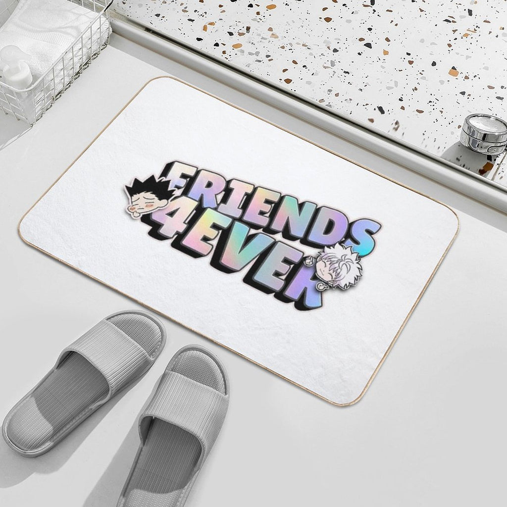 Anime HxH Gon And Killua  Absorbent Bath Mat