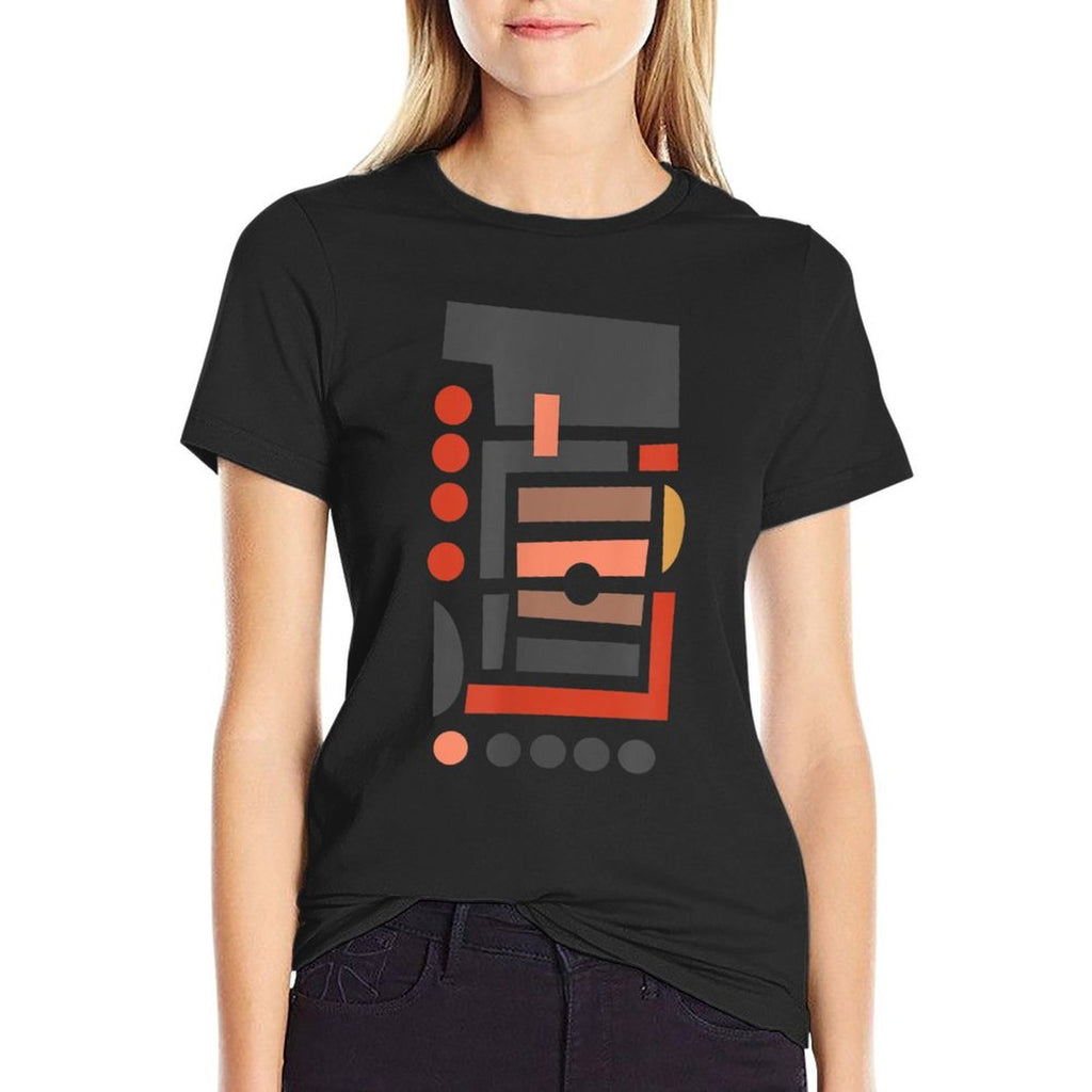 Mid Century Abstract  Odor-resistant T-Shirt