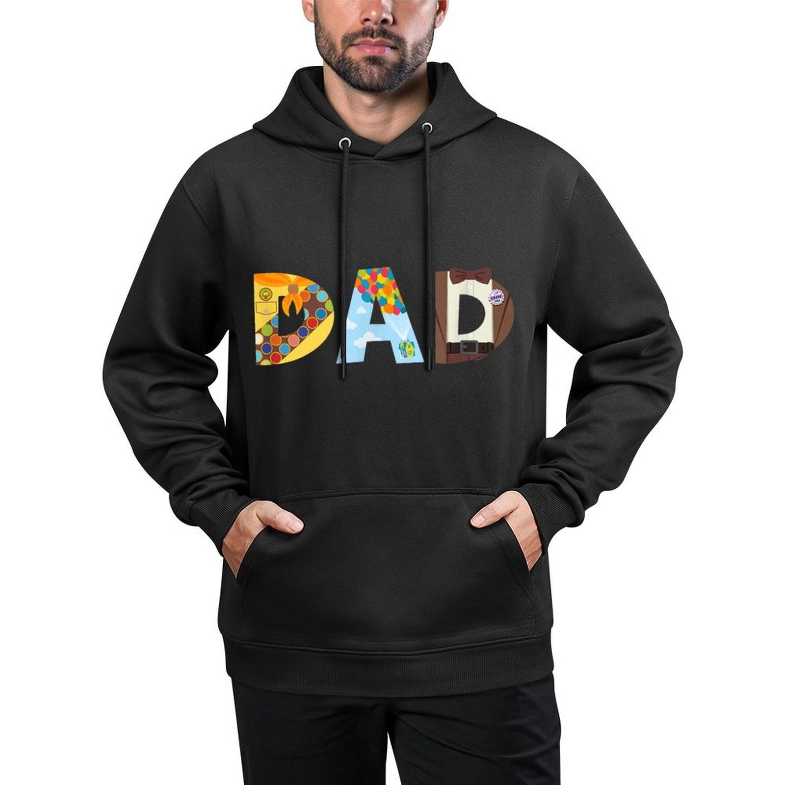 Disney And Pixar’s Up Dad Father’s Day Birthday Father Relaxed Fit Hoodie