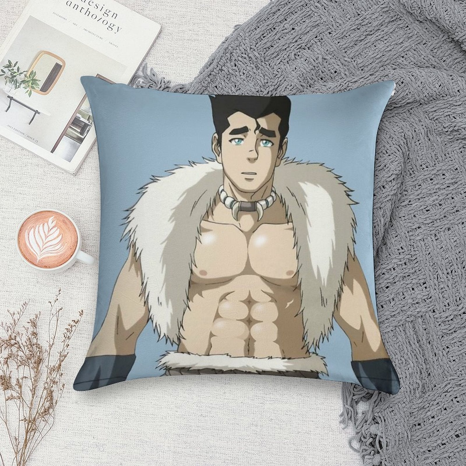 Bara Bolin Soft Skin-Friendly Throw Pillow