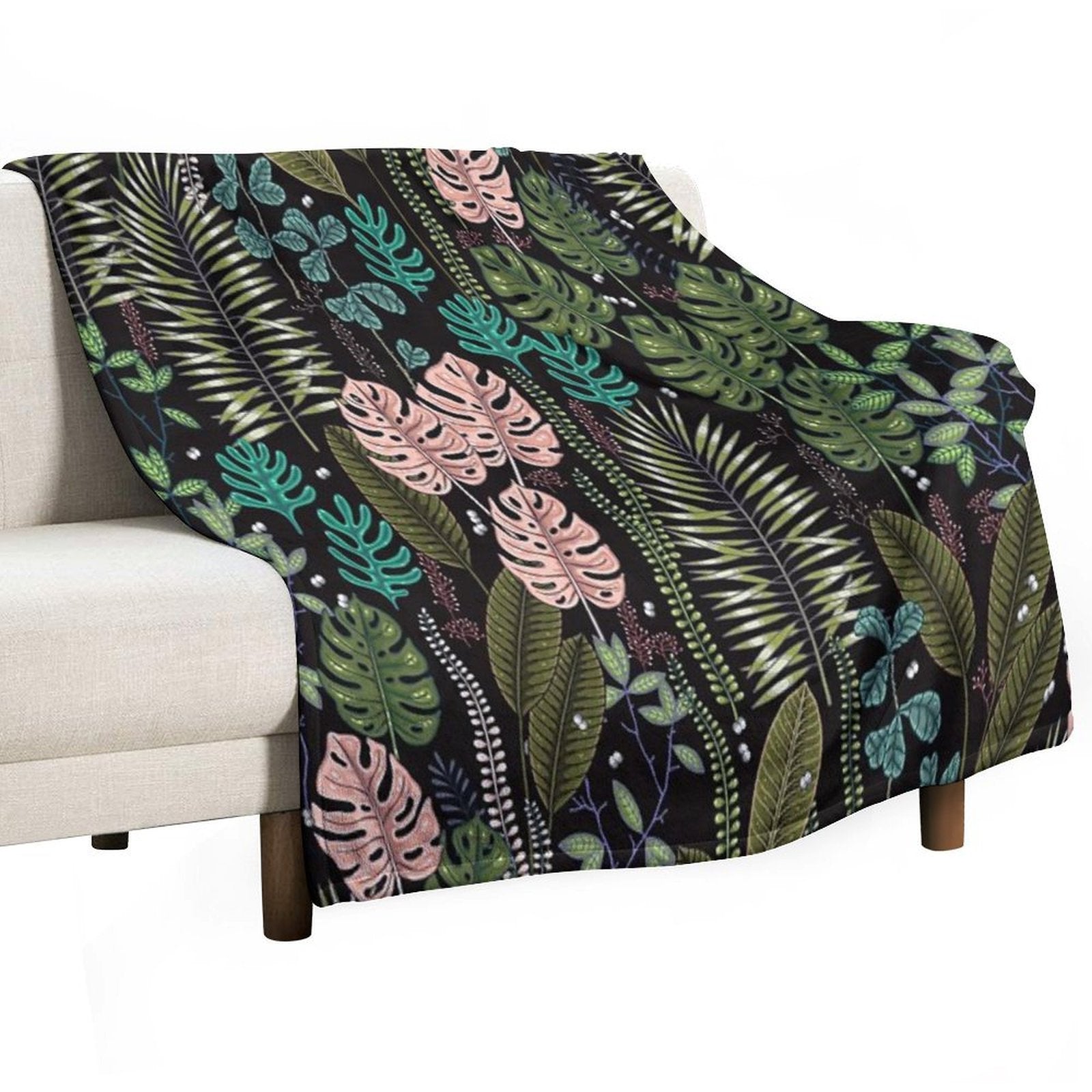 Tropical Dream Travel-friendly Throw Blanket