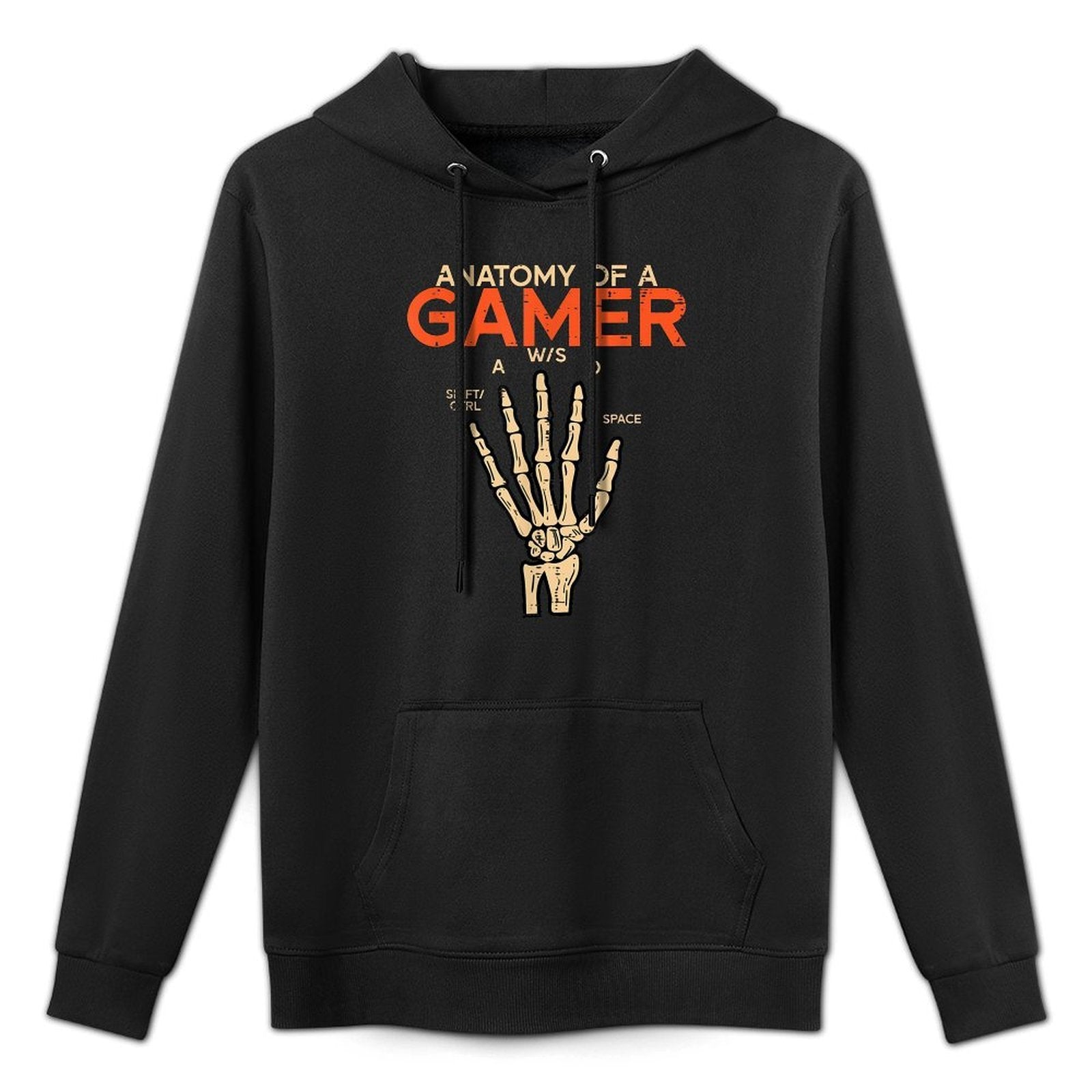 Anatomy Of A Gamer Skeleton Hand Funny Men Boys Kidsns Layering Staple Hoodie