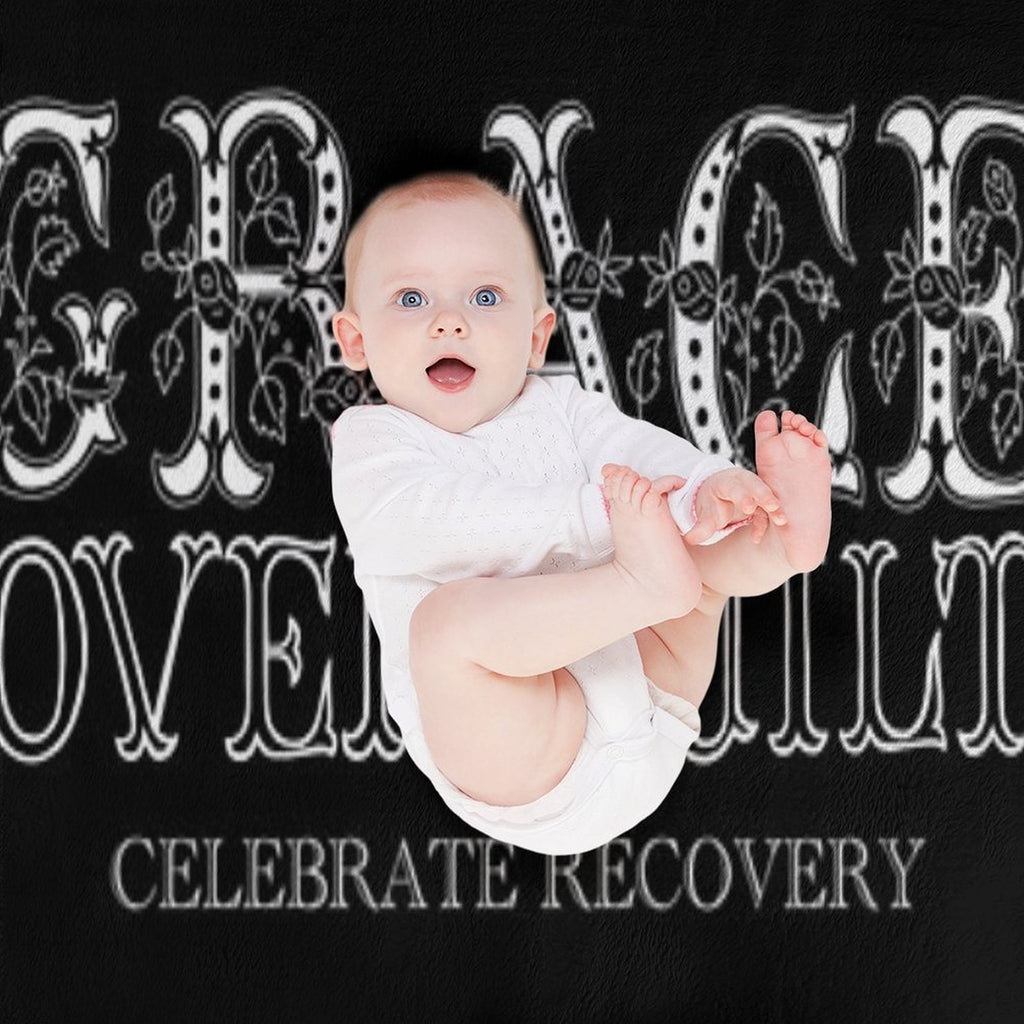 GRACE over Guilt ~ Celebrate Recovery Lightweight Throw Blanket