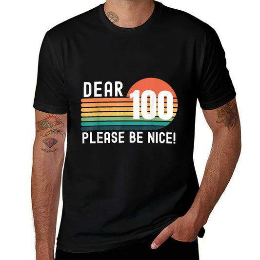 100 Year Old Birthday Retro Birthday Its My 100th Birthday  Lightweight T-Shirt