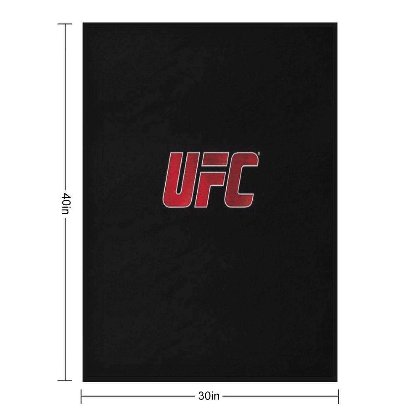 UFC MMA Comfort Throw Blanket