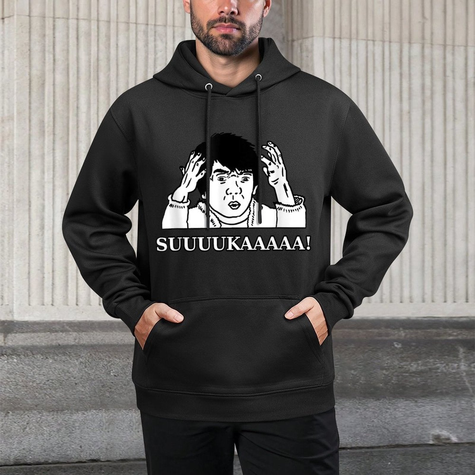 Russian Gift Idea for Men  Women I Suka Blyat Meme Versatile Streetwear Hoodie