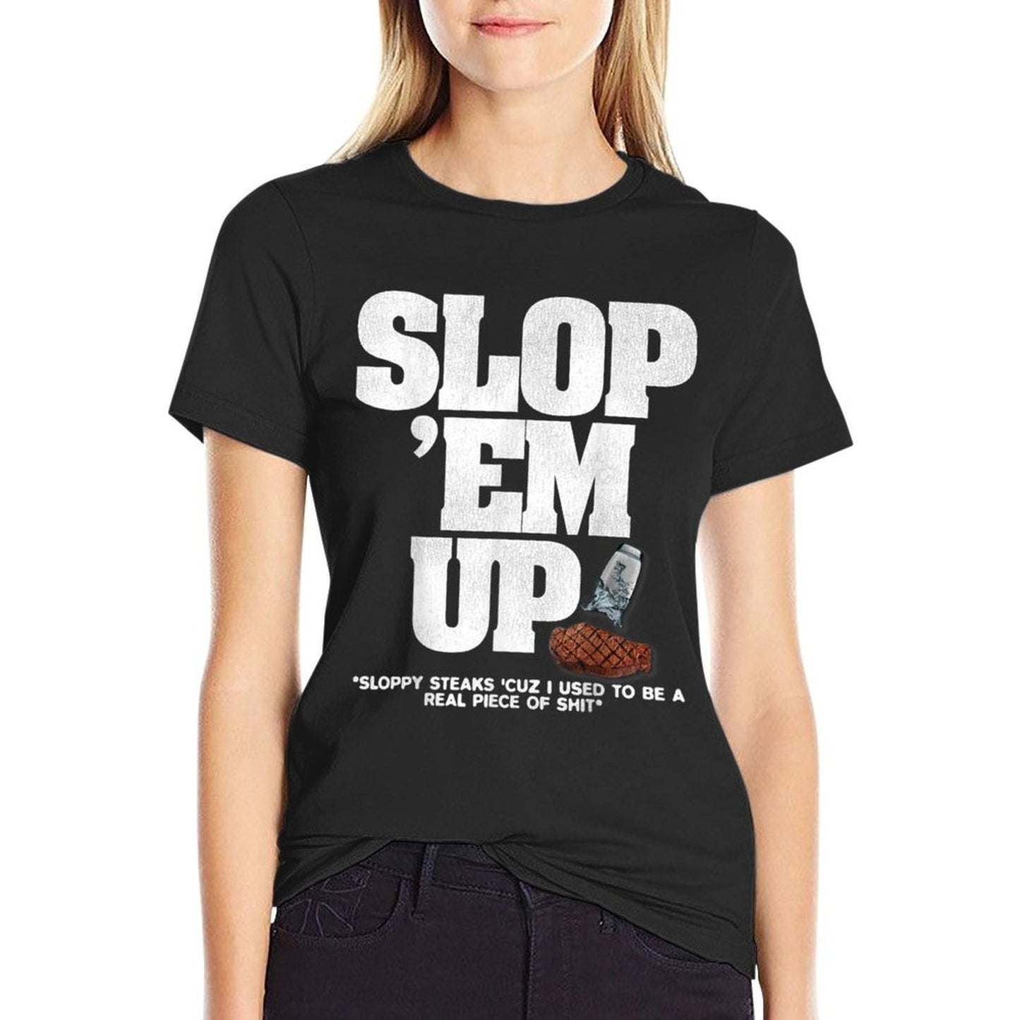 Vintage Sloppy Steaks I Think You Should Leave  Odor-resistant T-Shirt