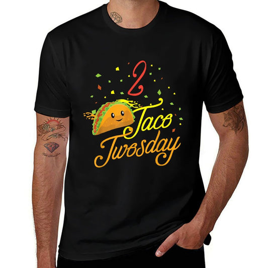 Taco Twosday 2 Two Year Old Boy Girl Birthday Gift  Breathable T-Shirt