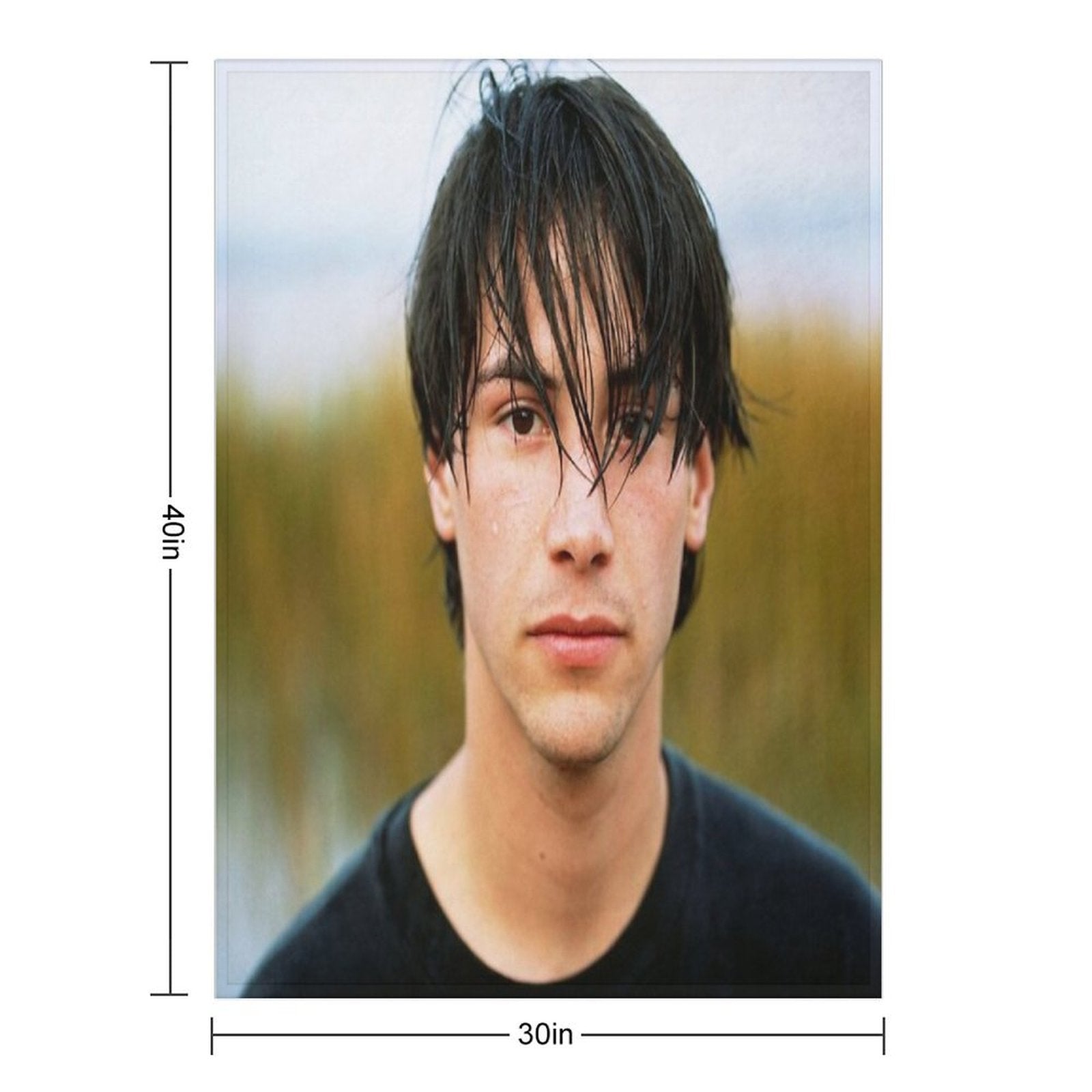 Keanu  Reeves Quick-dry Throw Blanket