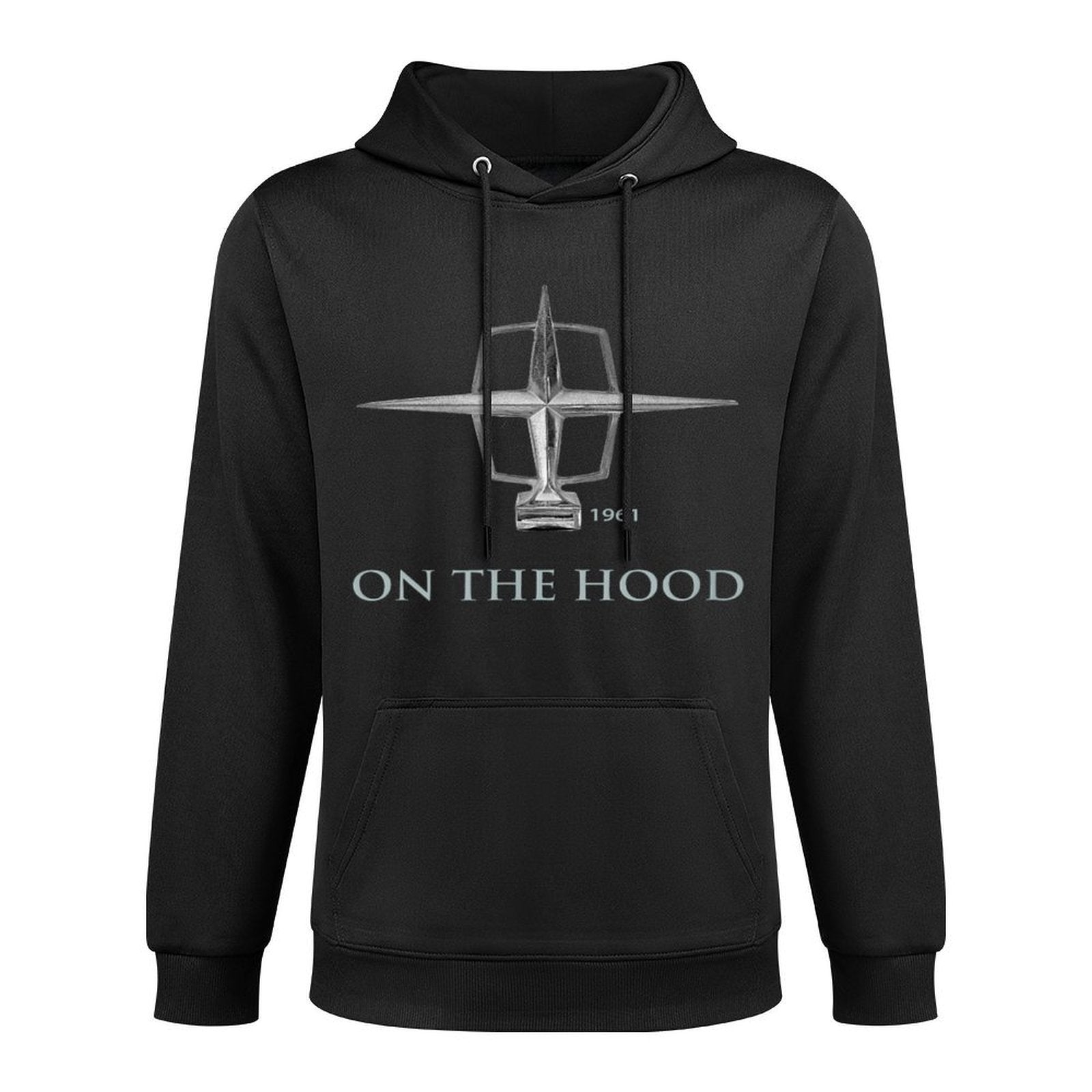 VINTAGE 1961 HOOD ORNAMENT, CONTINENTAL, CLASSIC LUXURY CARS All-Day Comfort Hoodie