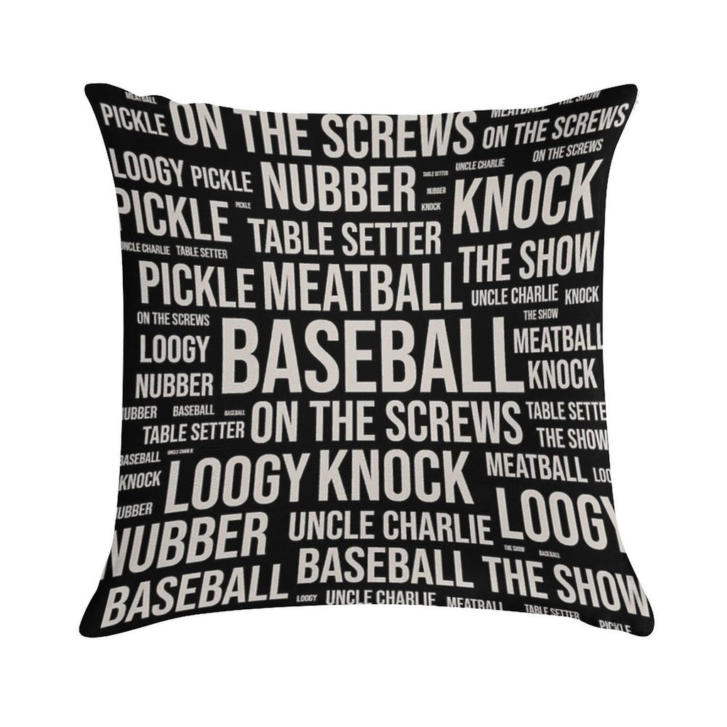Baseball Sport Gifts Soft High-Density Material Throw Pillow